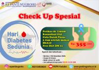 Check Up Spesial Hari Diabetes Sedunia